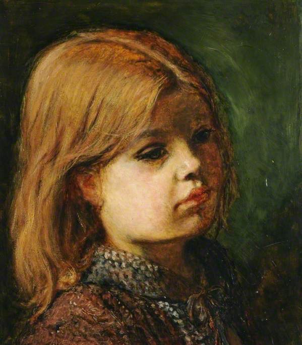 Portrait Of A Girl — Sir John Everett Millais