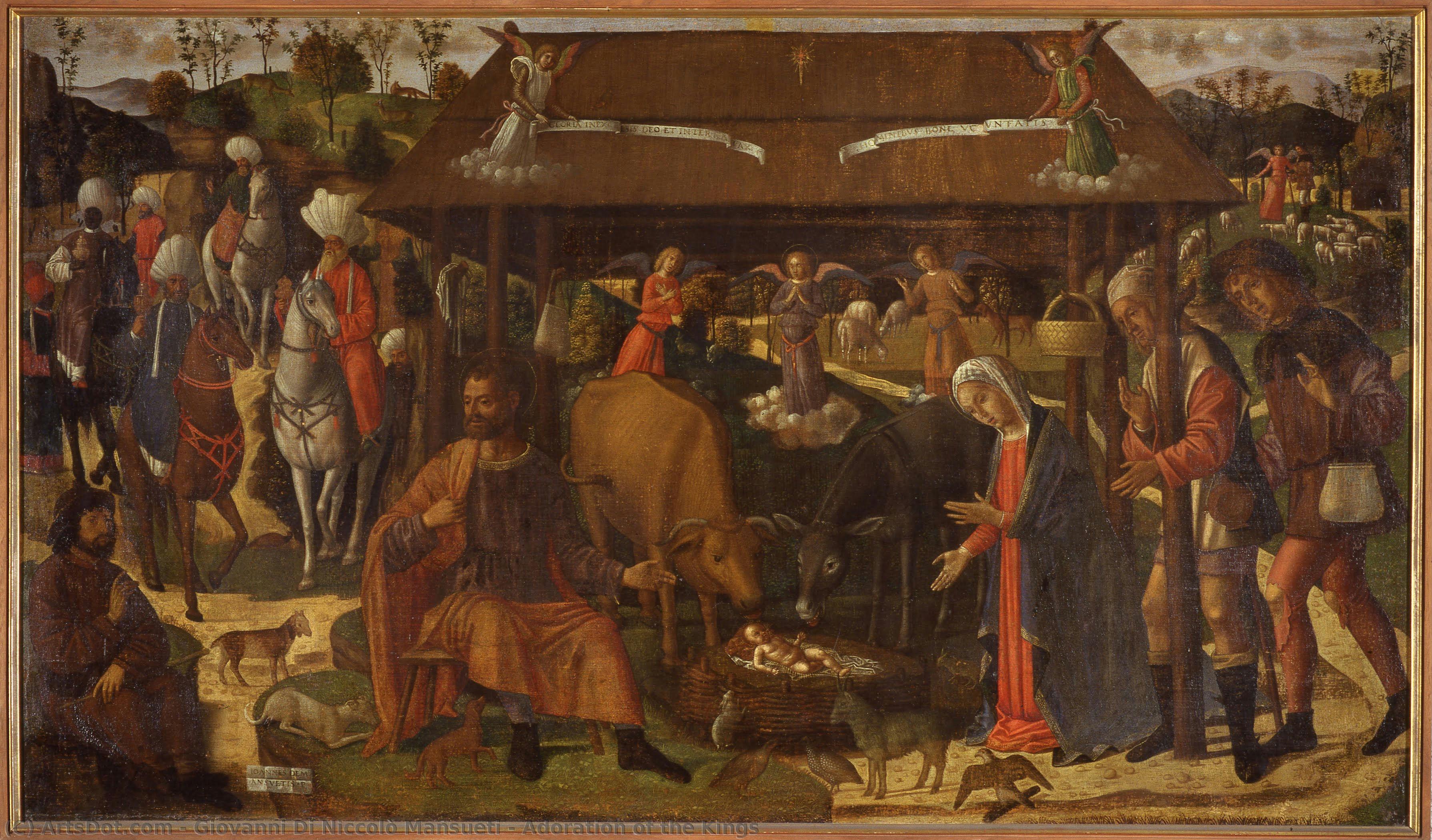 Adoration Of The Kings — Giovanni Di Niccolò Mansueti