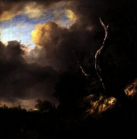 The Dunes Near Haarlem — Jacob Isaackszoon Van Ruisdael