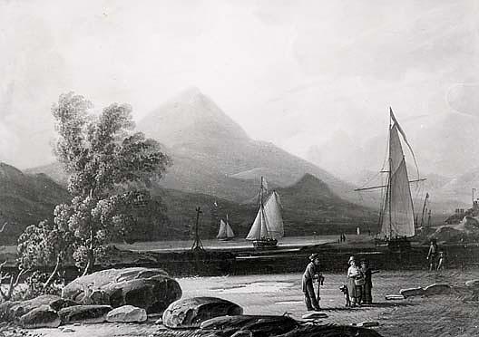 View Of Burn Moor, (painting) — Robert W. Salmon