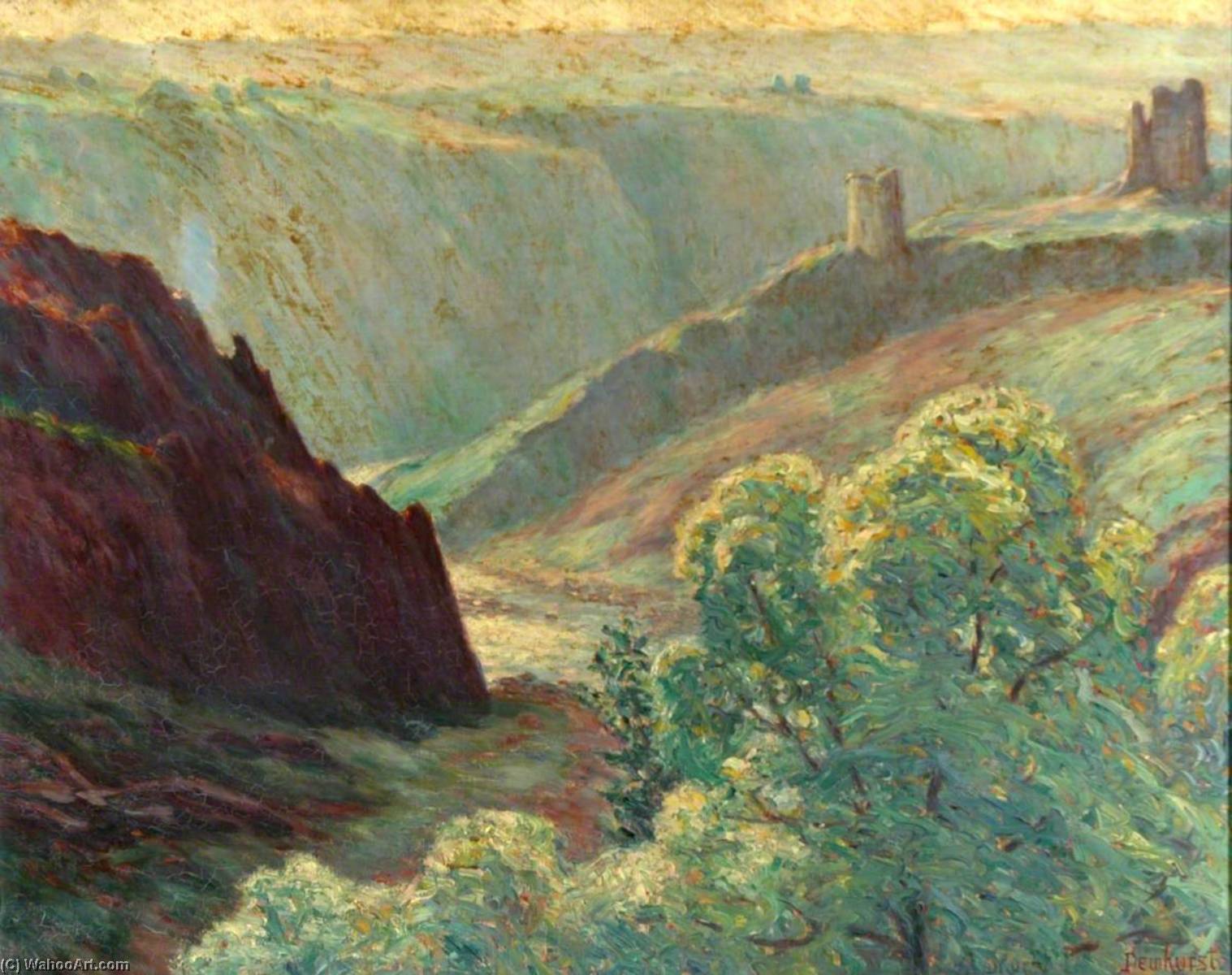 Sunrise And River Mist — Wynford Dewhurst