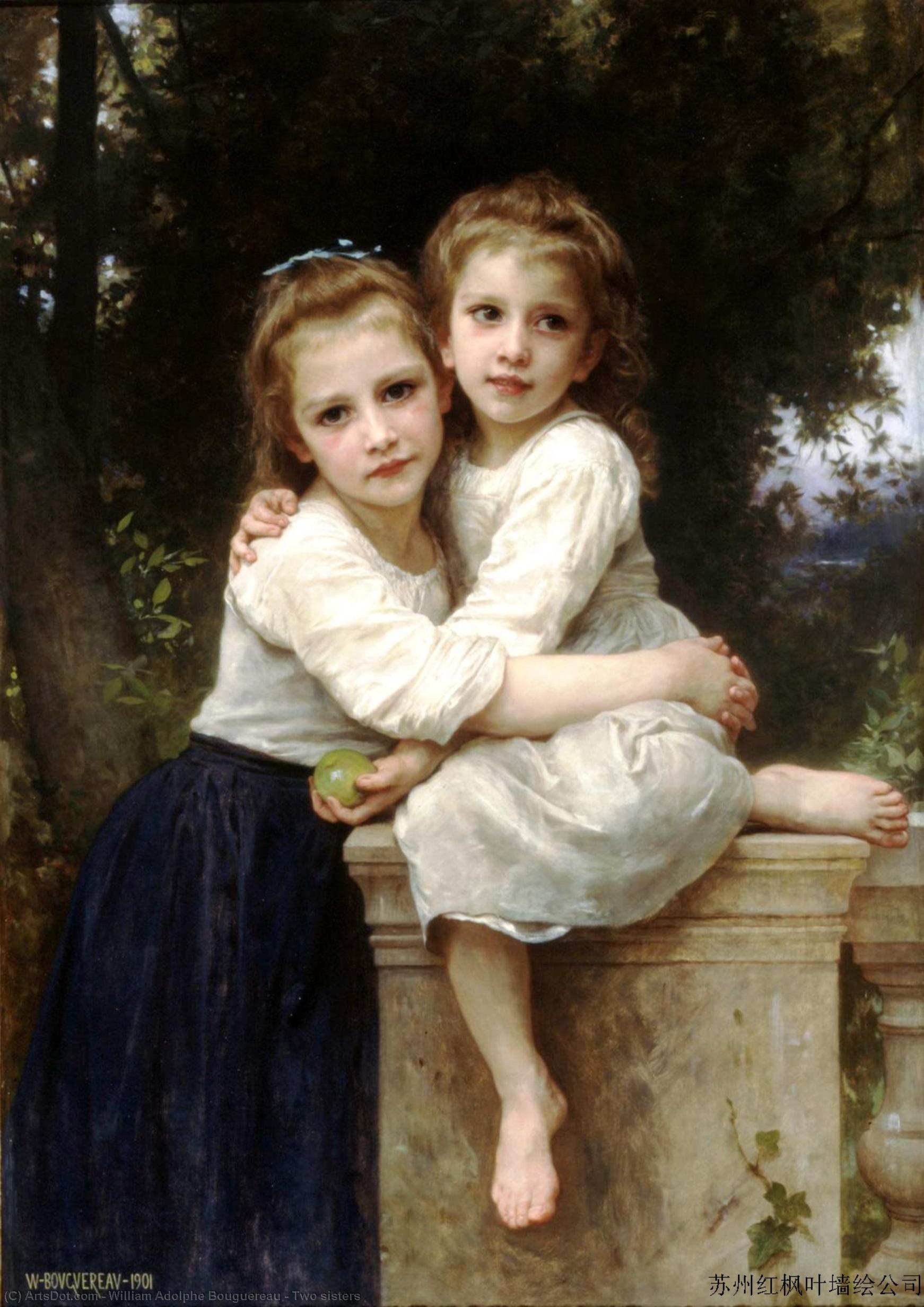 Two Sisters — ウィリアム・アドルフ・ボーギュレウ