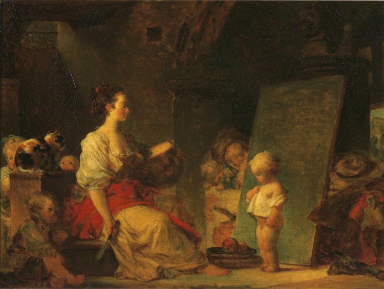 The Schoolmistress — Jean-honoré Fragonard