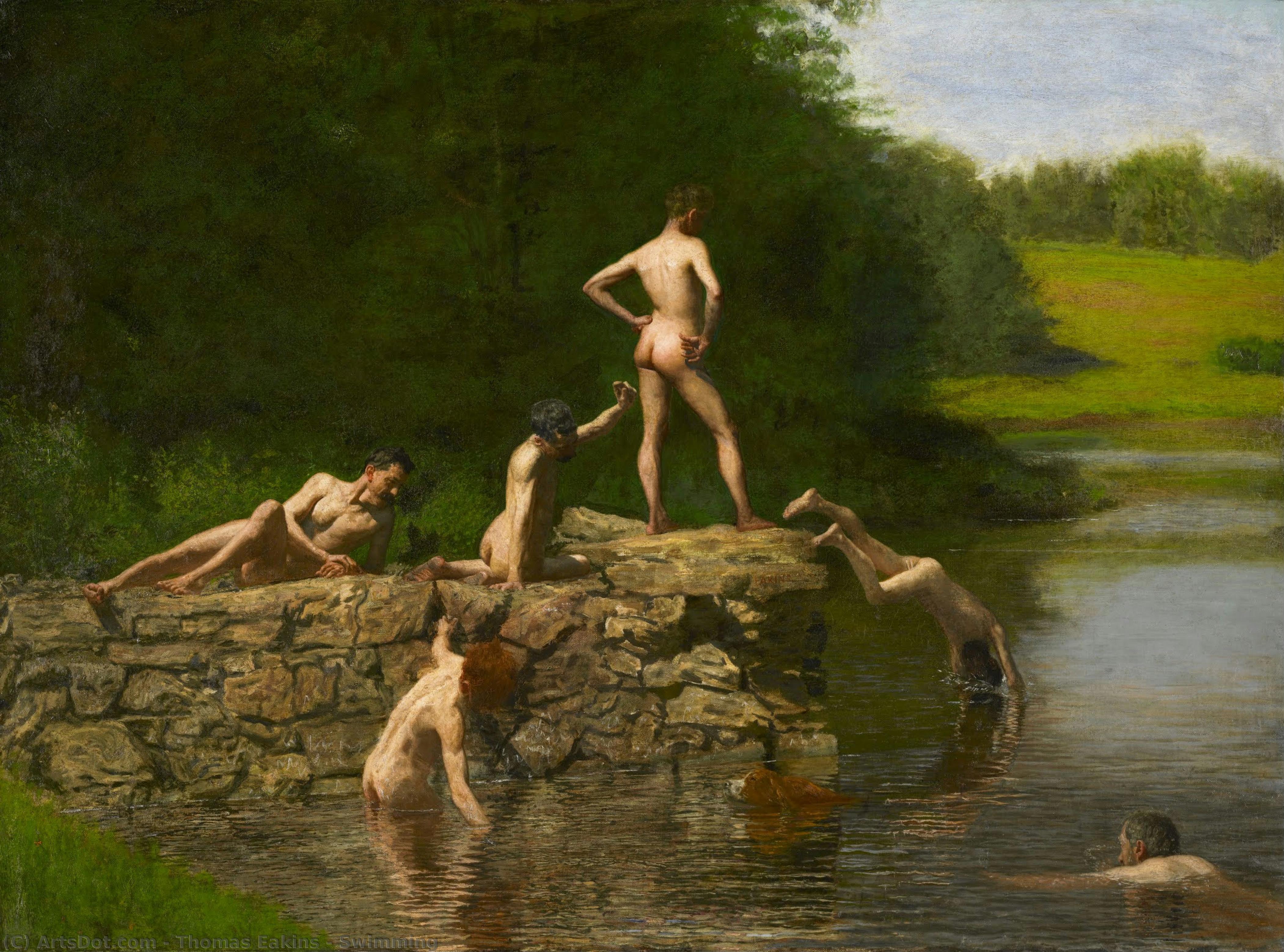 Swimming — Томас Эйкинс