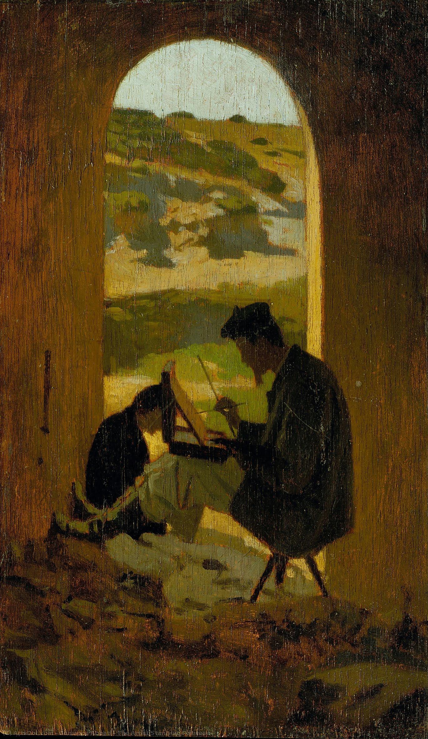 The Artist Stanislao Pointeau — Giuseppe Abbati