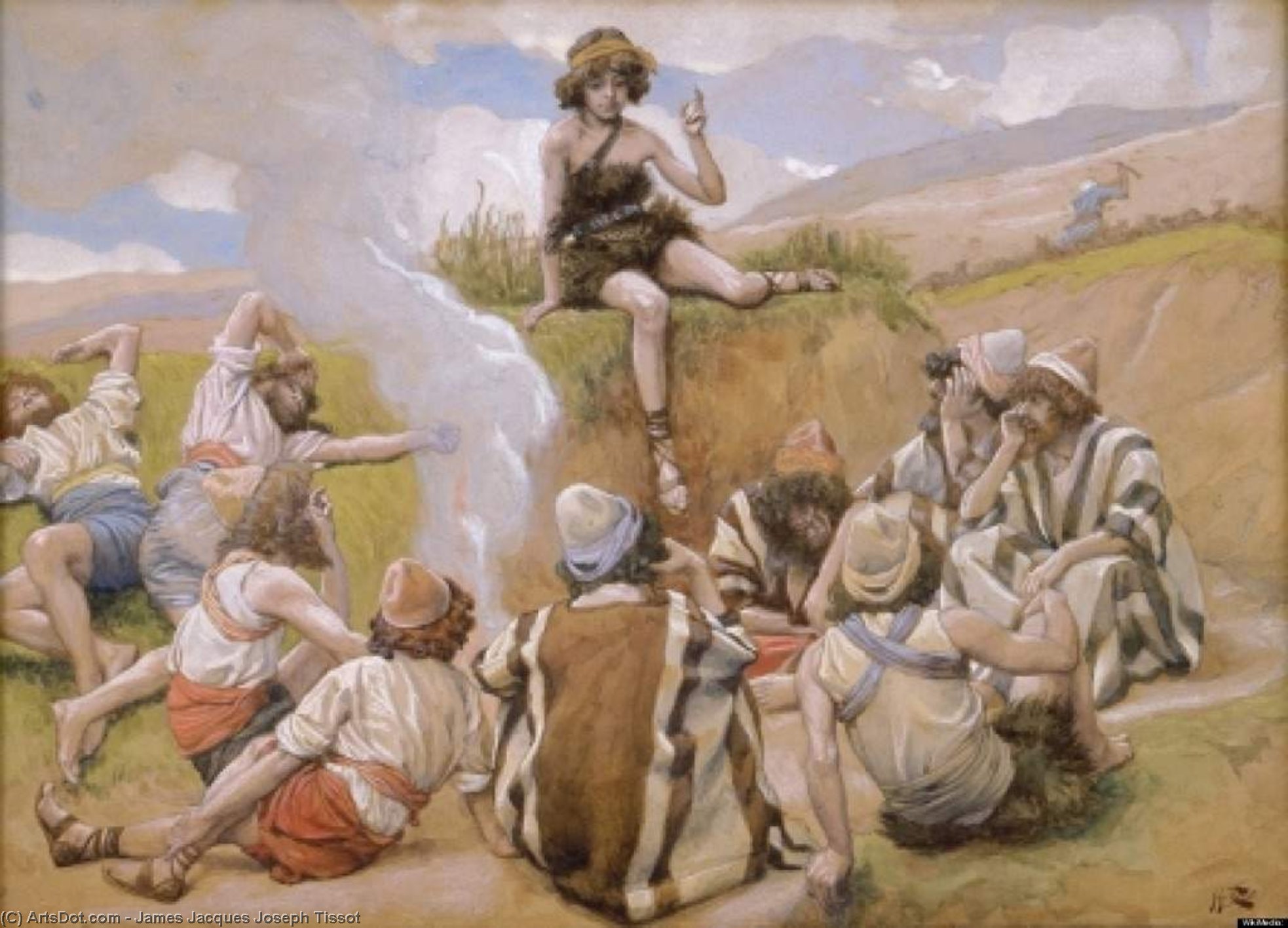 Joseph Reveals His Dream To His Brethren — Jacques Joseph Tissot