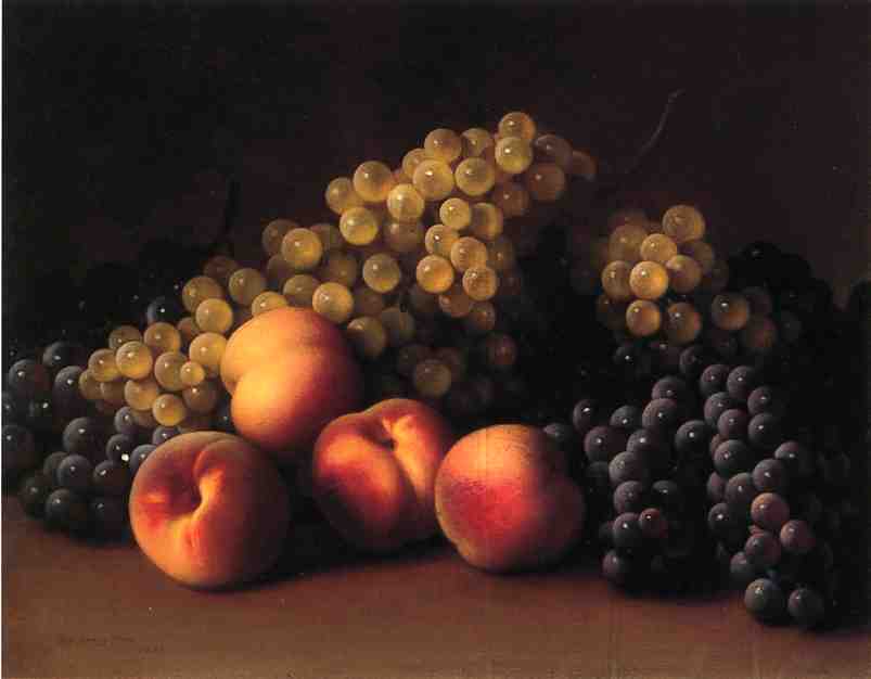 Peaches And Grapes — George Henry Hall
