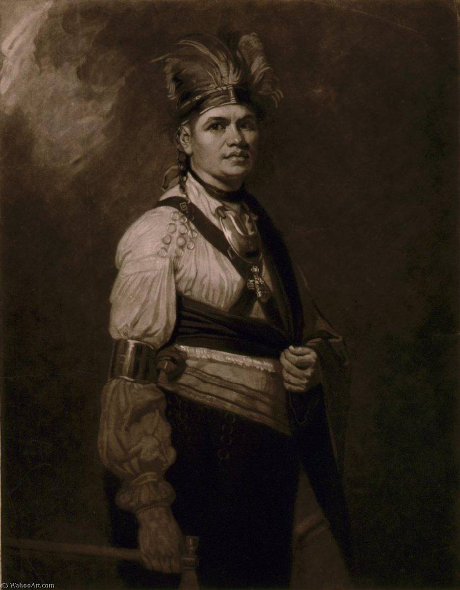 Joseph Fayadaneega, Called The Brant, The Great Captain Of The Six Nations — John Rubens Smith
