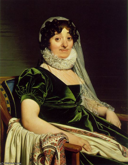 Alix-genevieve De Seytres-caumont, Comtesse De Tourno — Jean-auguste-dominique Ingres