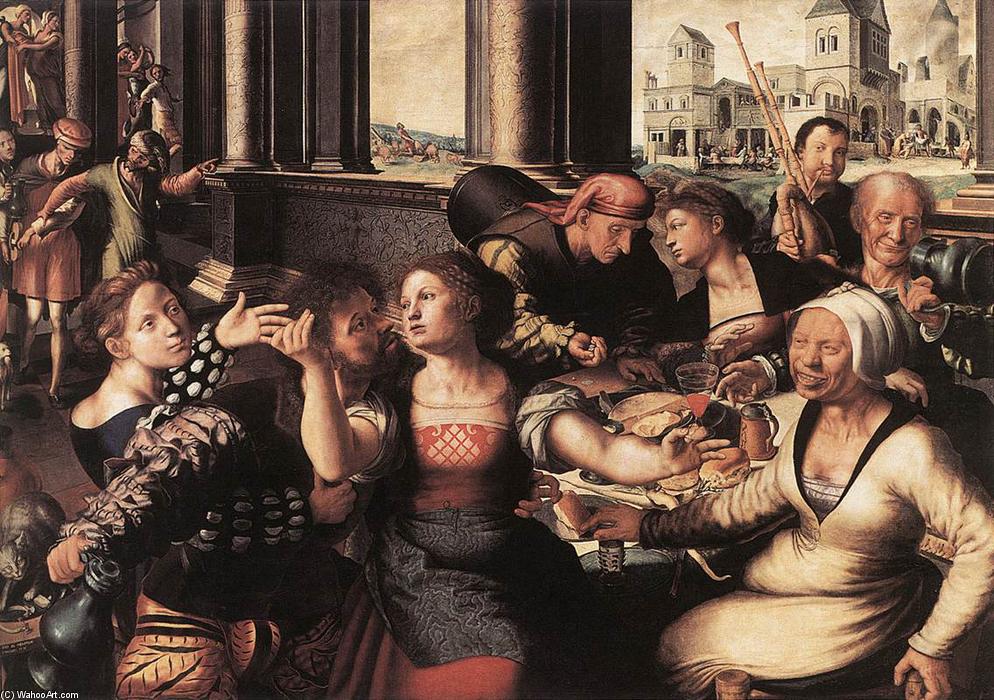 The Prodigal Son — Jan Sanders Van Hemessen