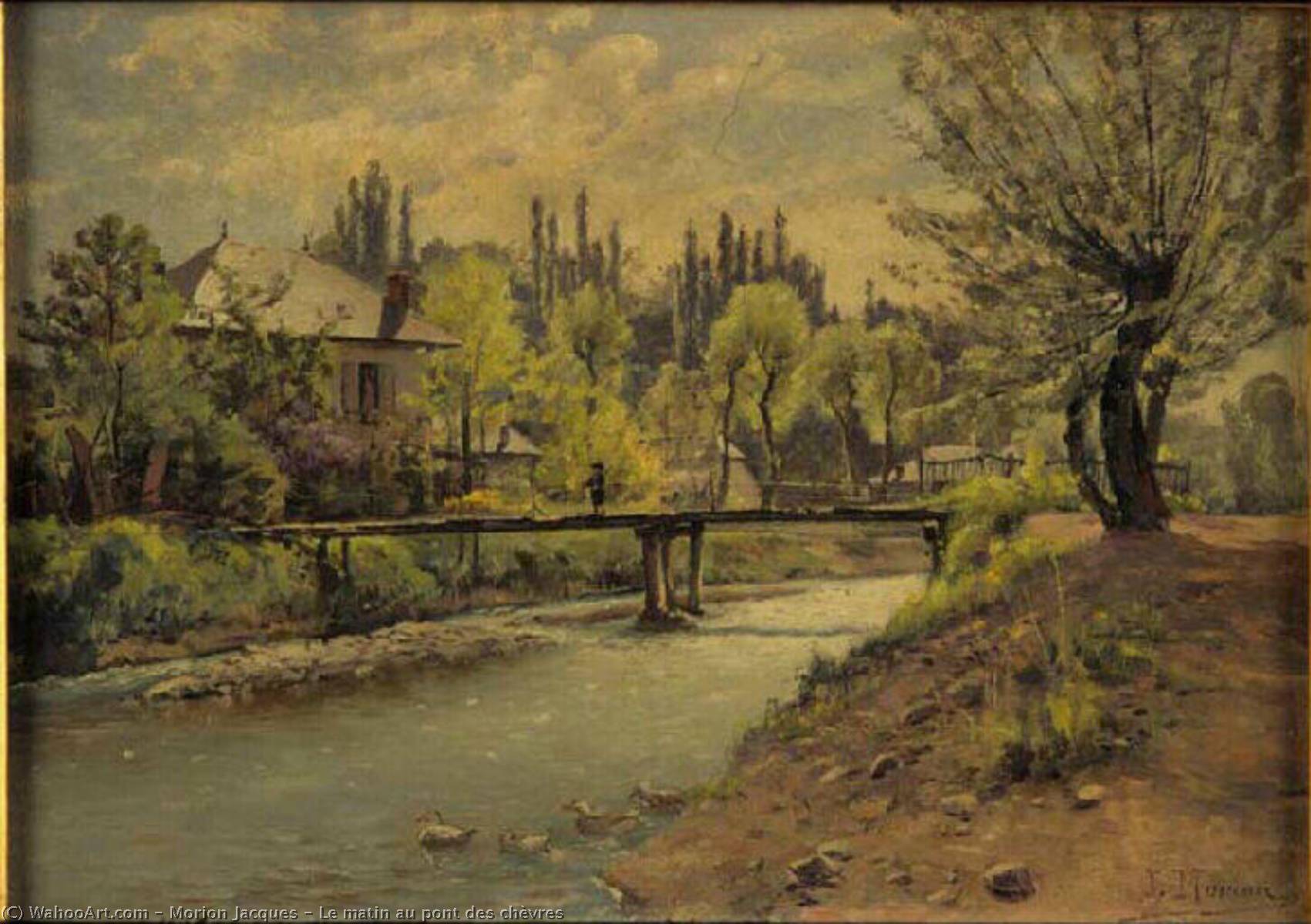 Le Matin Au Pont Des Chèvres — Morion Jacques