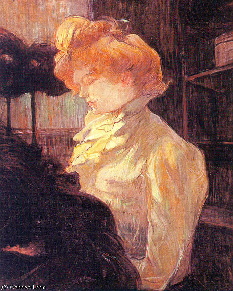 The Milliner - Oil On Board - — Henri De Toulouse-lautrec