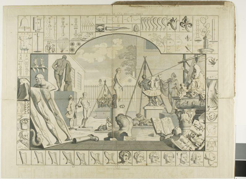 Plate One, From The Analysis Of Beauty — William Hogarth