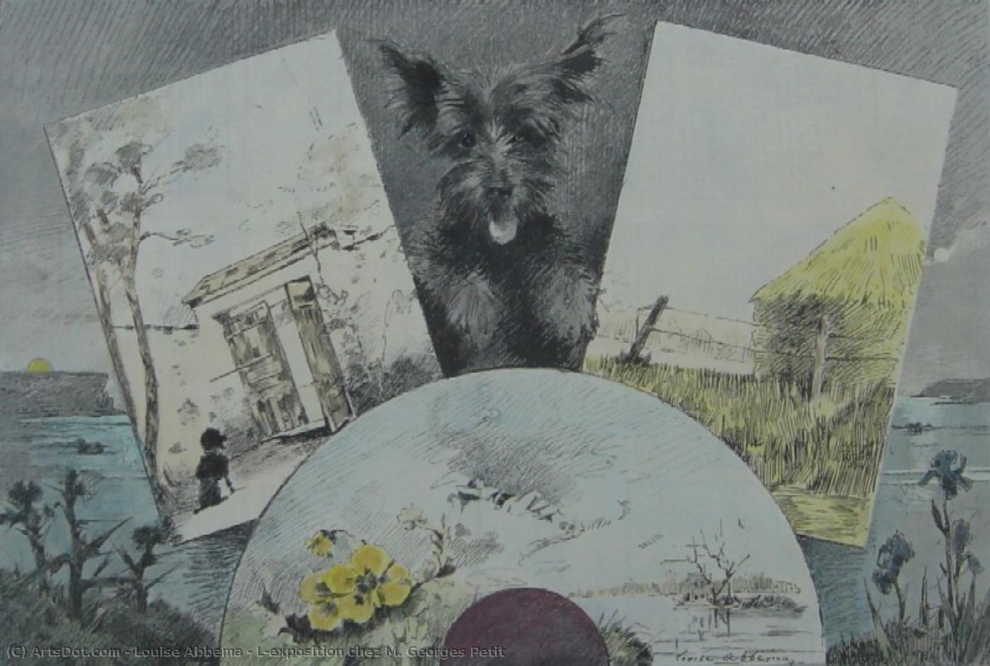 L’exposition Chez M. Georges Petit — ルイーズ・アベマ