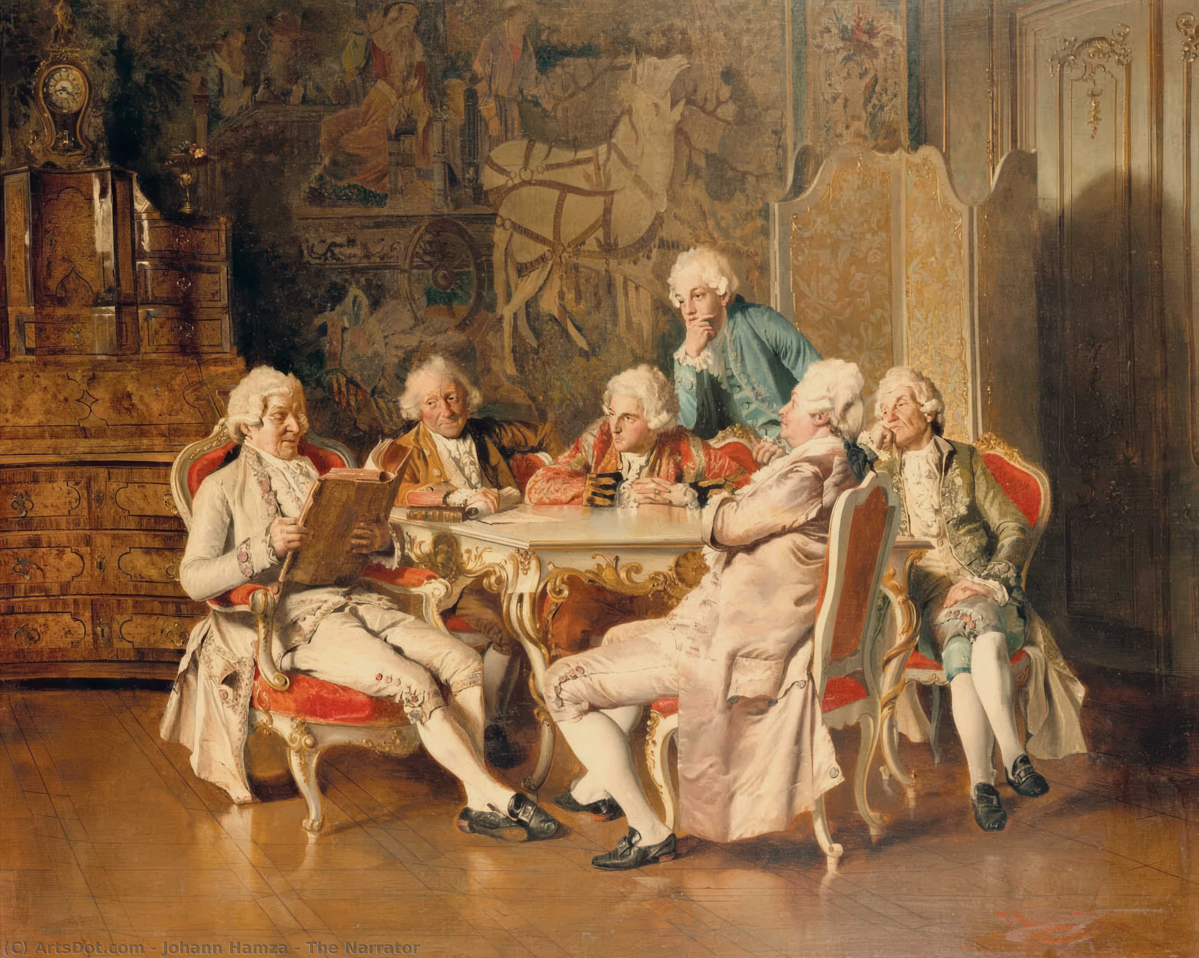 The Narrator — Johann Hamza