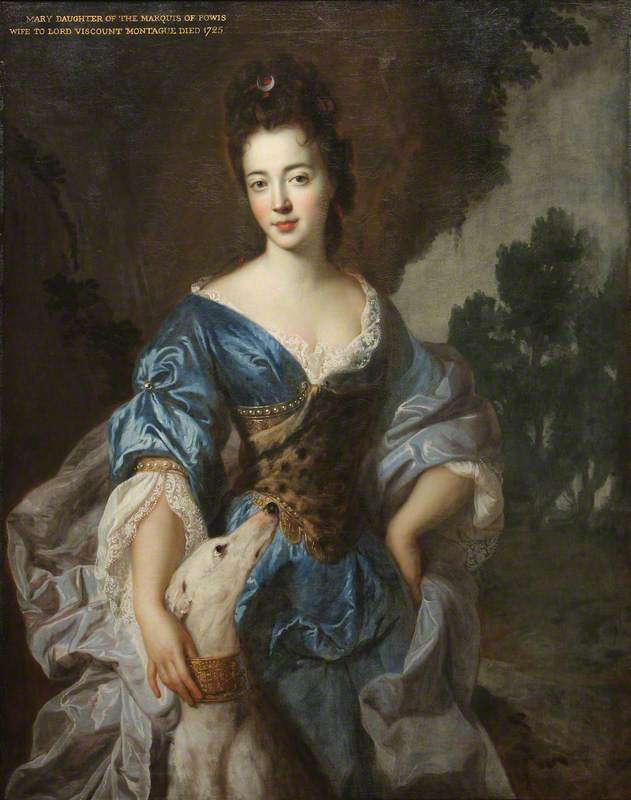 Lady Mary Herbert (1659–1744 1745), Viscountess Montagu, Previously The Honourable Lady Richard Molyneux, And Later Lady Maxwell, As Diana — Jean François De Troy