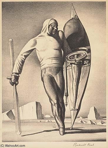 Young Greenland Woman — Rockwell Kent