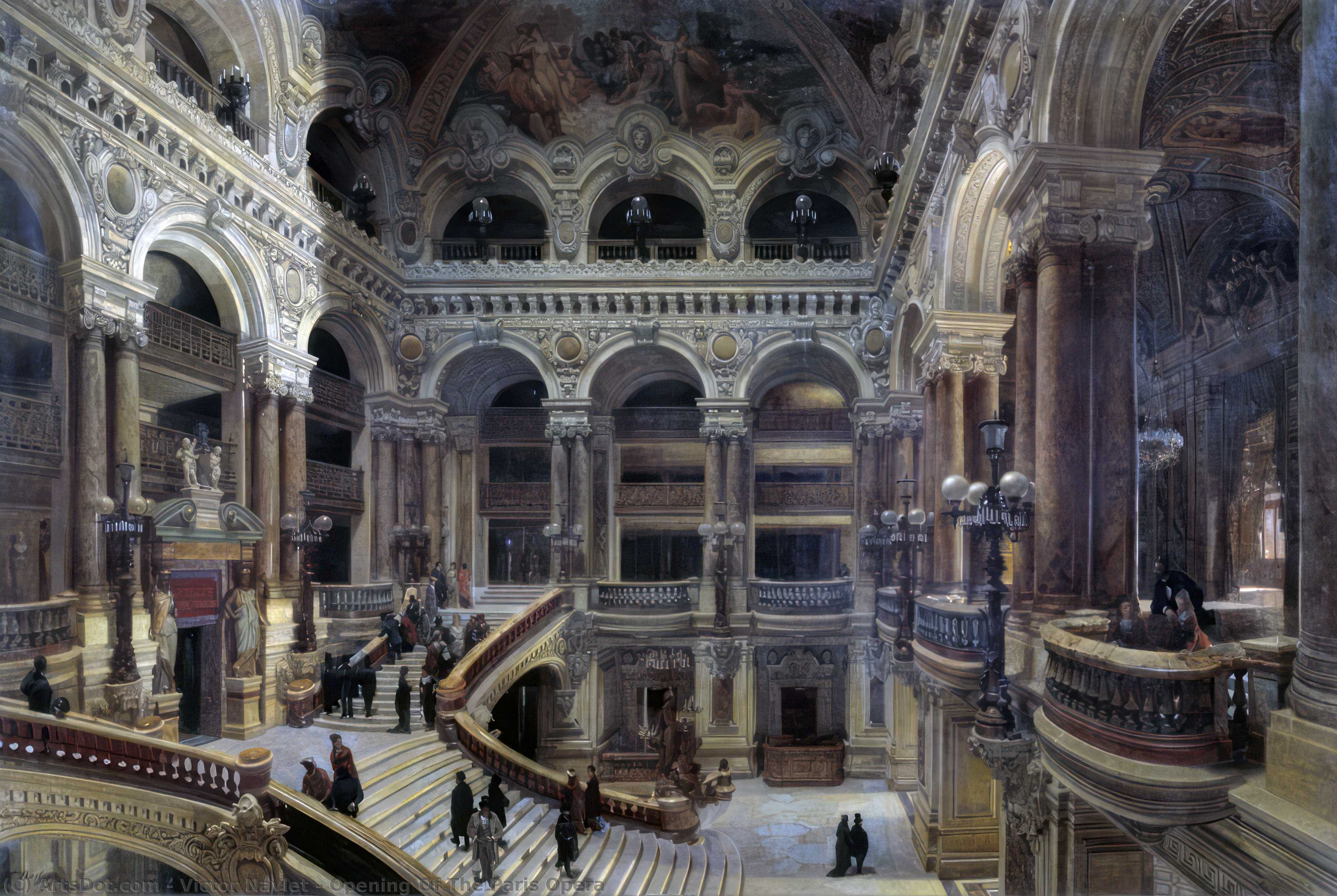 Opening Of The Paris Opera — Navlet Victor