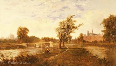 Eton From The Thames — Edward H. Niemann