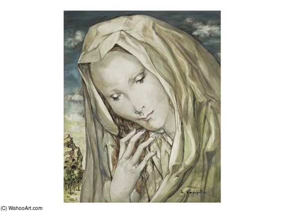 Jeune Femme Au Voile — Léonard Tsuguharu Foujita