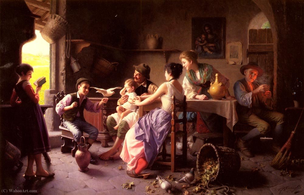 Courtat Louis Nymphe Couchee — Giovanni Battista Torriglia