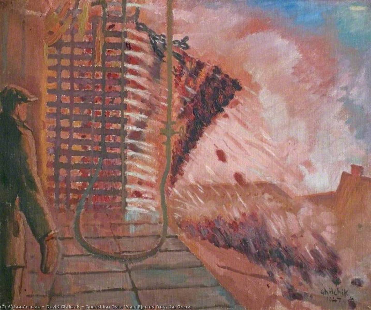 Quenching Coke When Ejected From The Ovens — David Ghilchik
