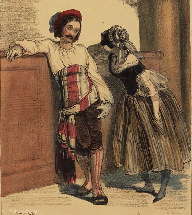 Carnival In Paris. — Paul Gavarni