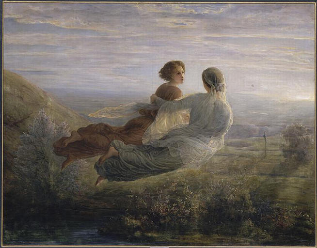 Le Vol De L'ame — Anne François Louis Janmot