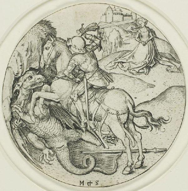 St George — Martin Schongauer