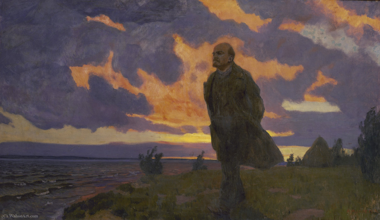 Lenin In Razliv In (1917) — Arkadij Aleksandrovic Rylov