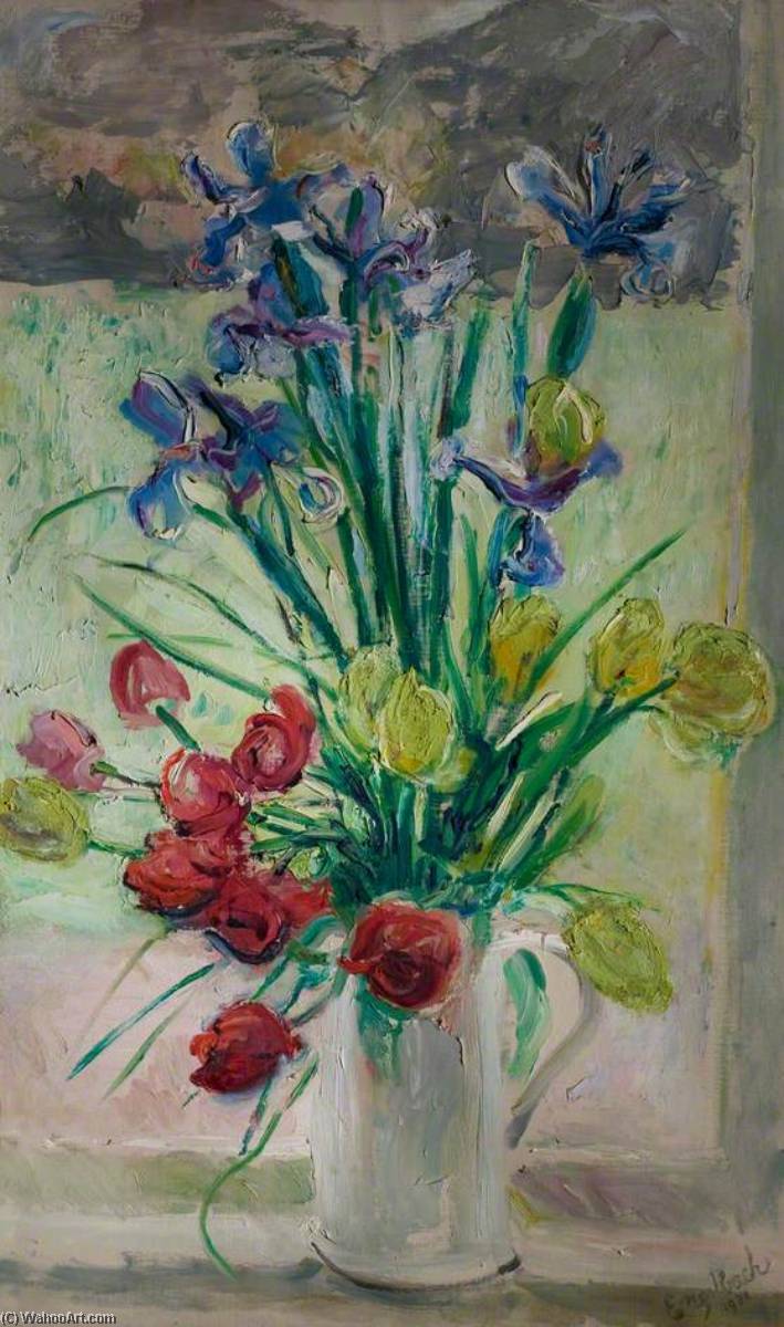 Tulips And Irises — Florence Engelbach