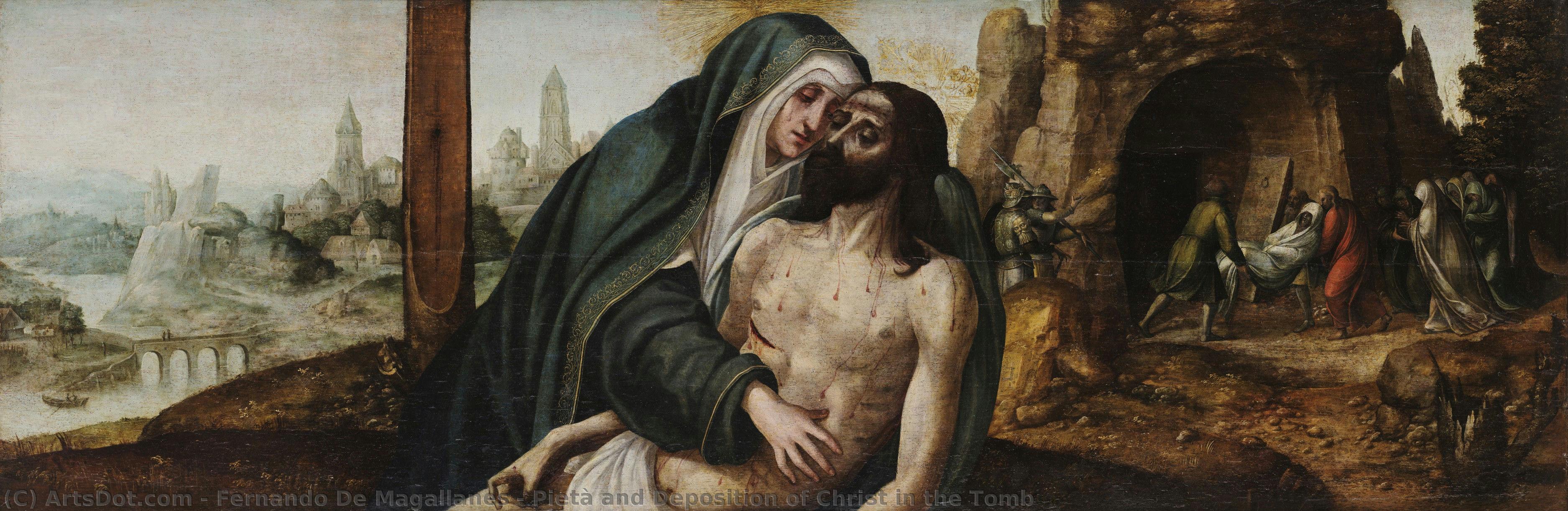 Pietà And Deposition Of Christ In The Tomb — Fernando De Magallanes