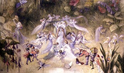 The Toilet Of Titania — Richard Doyle