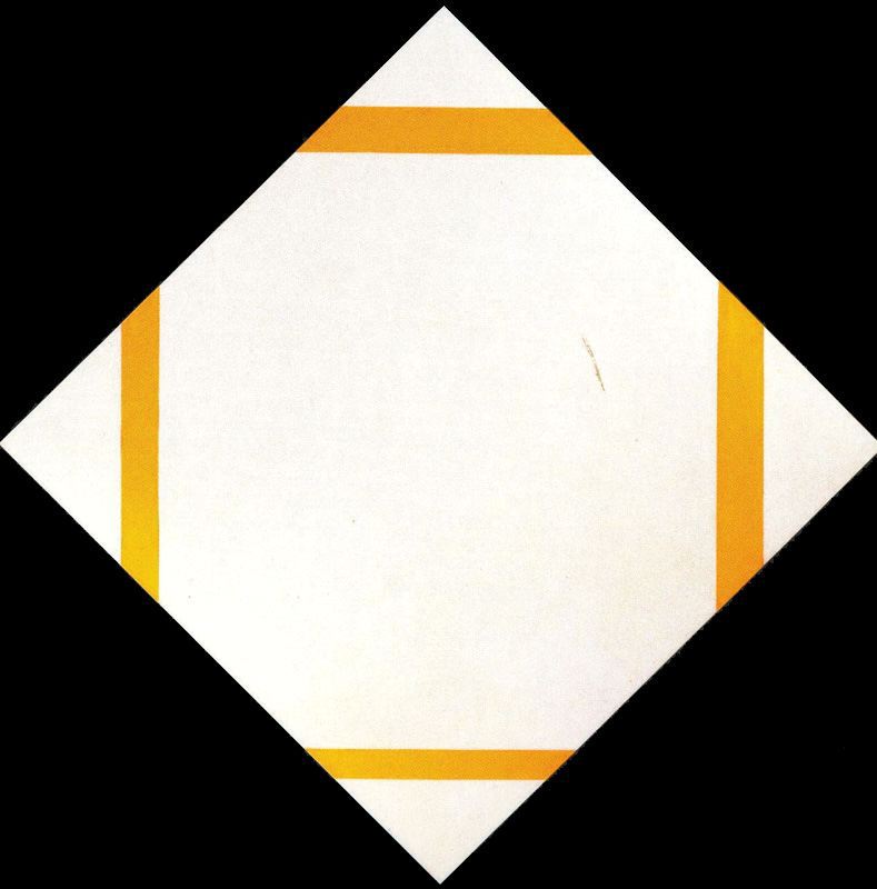 Composition With Yellow Lines — Пит Мондриан