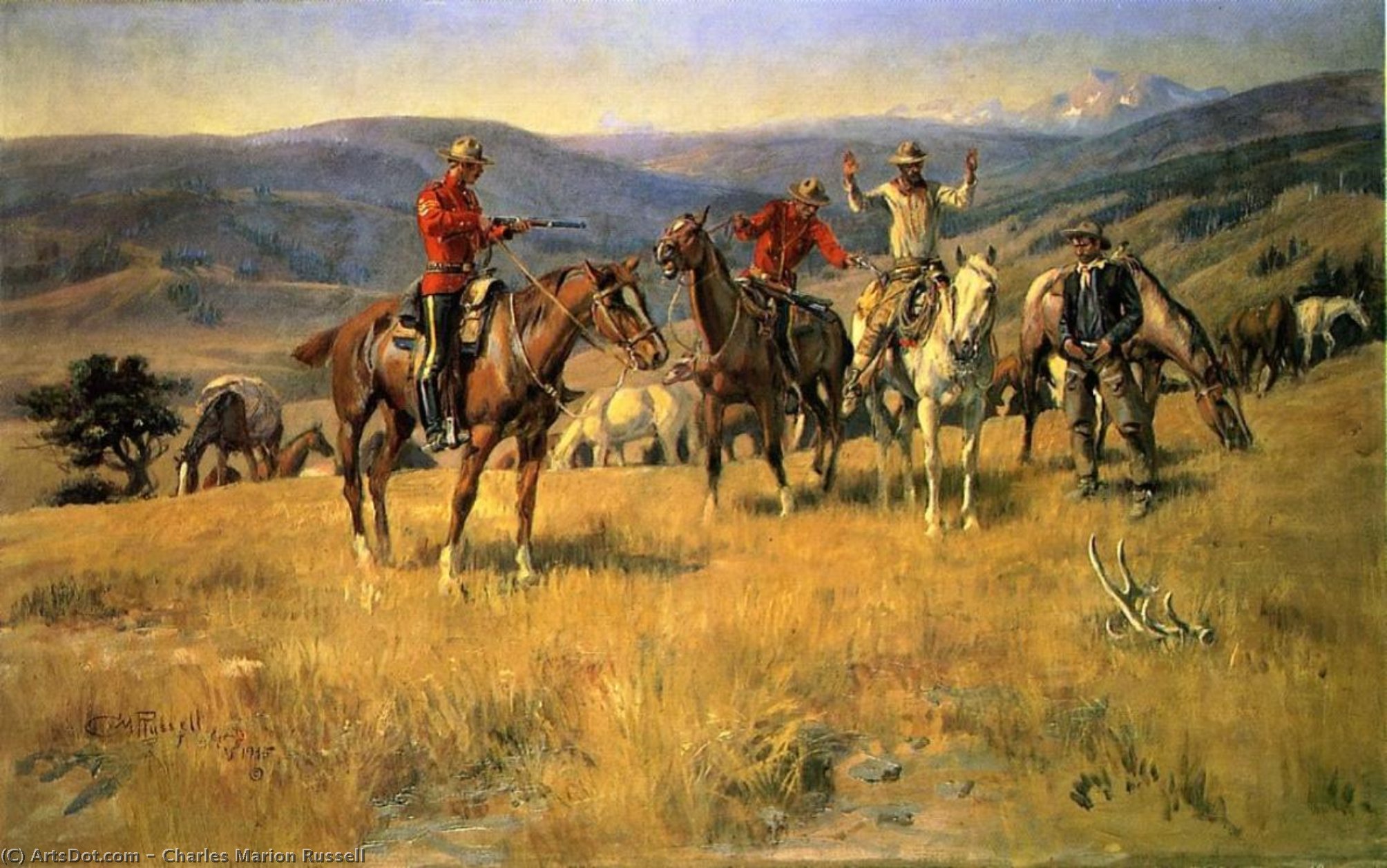 When Law Dulls The Edge Of Chance — Charles Marion Russell