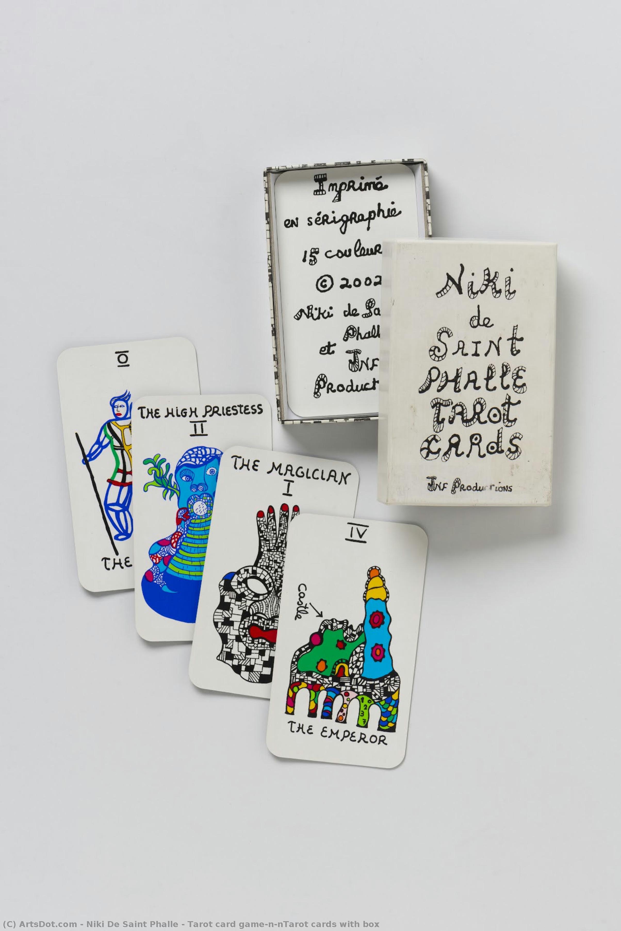 Tarot Card Game\n\ntarot Cards With Box — Niki De Sen Fal