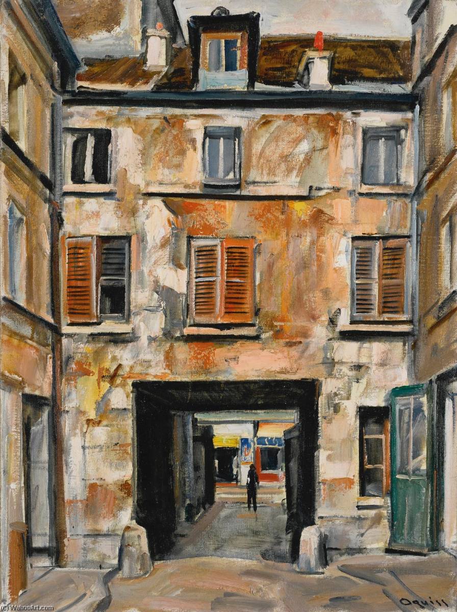 Une Cour À La Roquette — Takanori Oguiss
