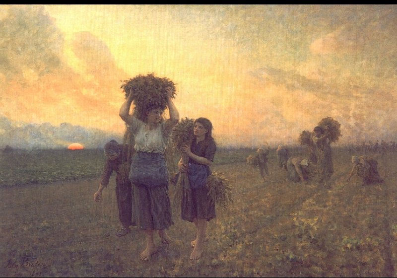 The Last Gleanings — ジュール・アドルフ・エメ・ルイ・ブレトン