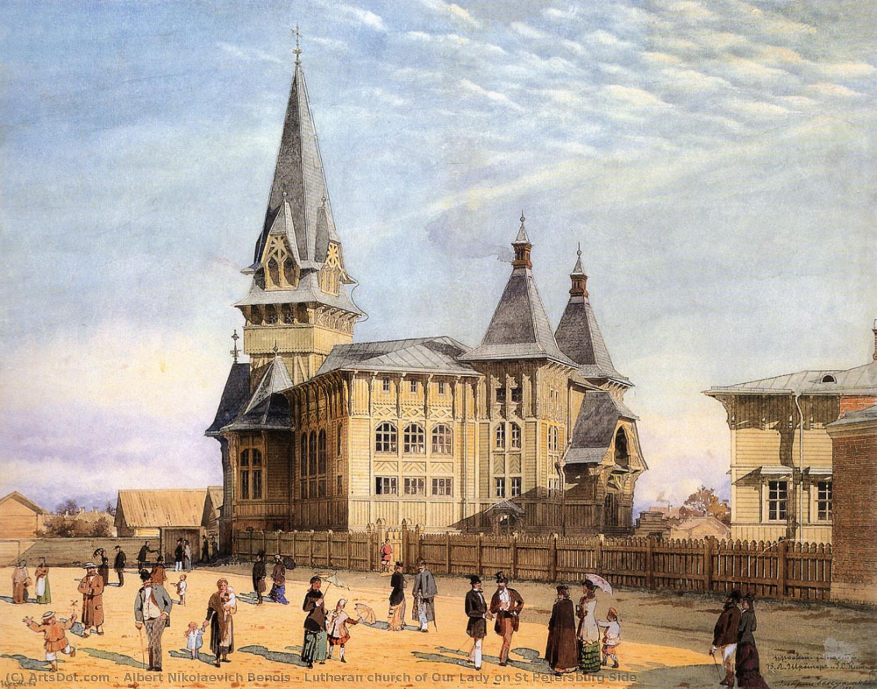 Lutheran Church Of Our Lady On St Petersburg Side — Albert Nikolaevich Benois