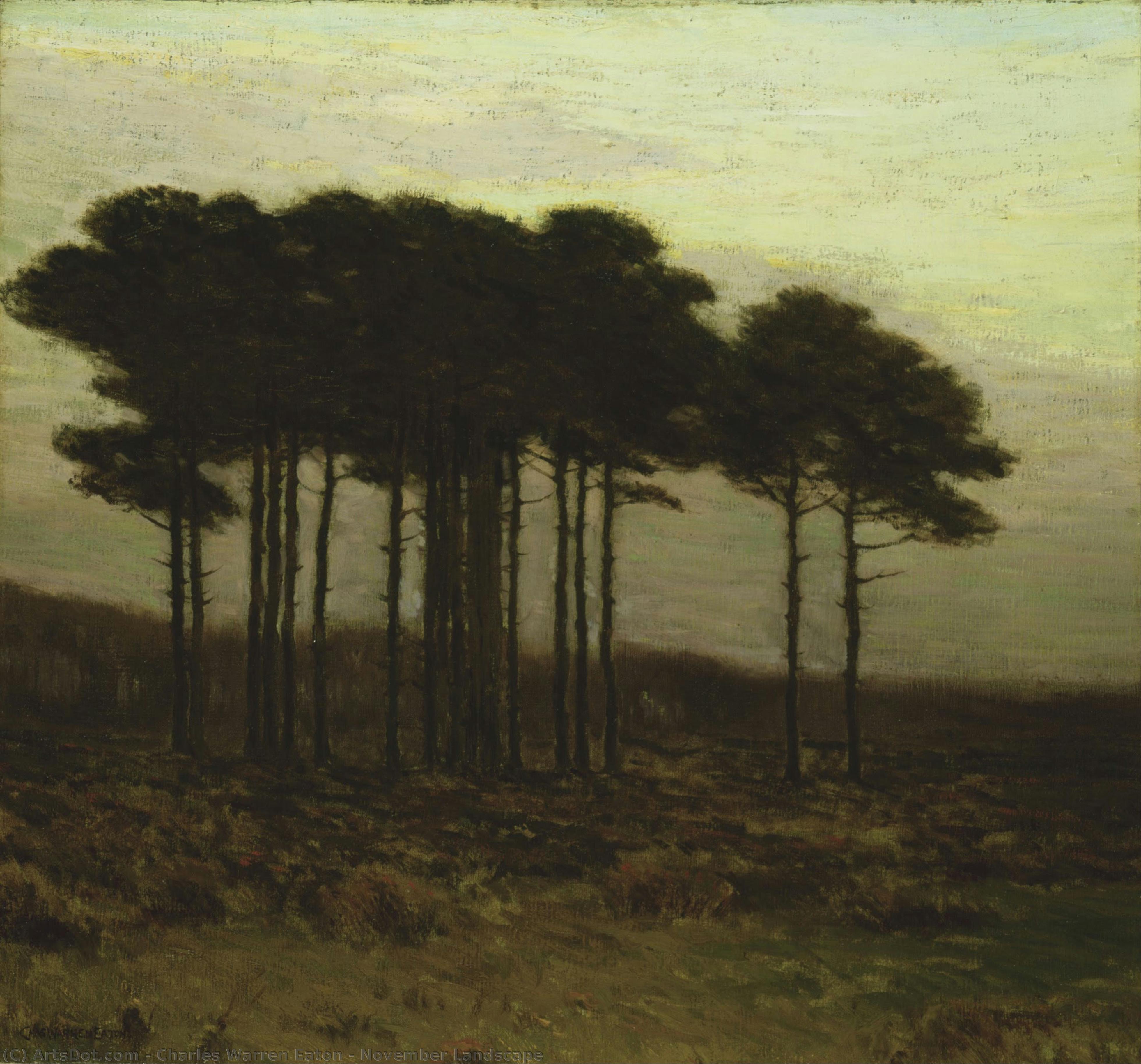 November Landscape — Charles Warren Eaton