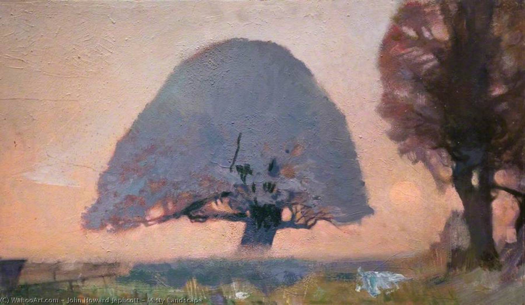 Misty Landscape — John Howard Jephcott