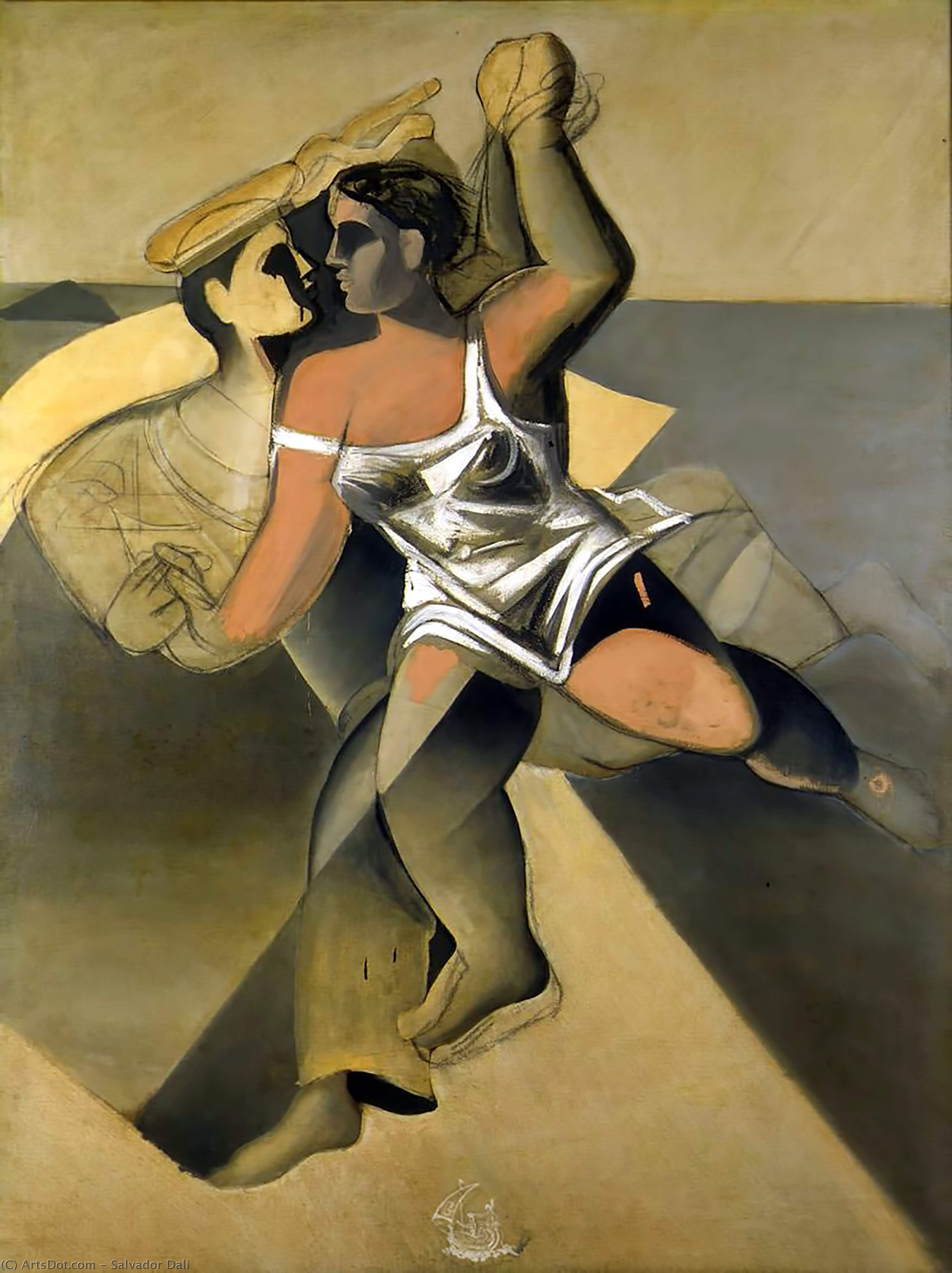 Venus Y Un Navegante — Salvador Dalí