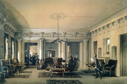 The Waiting Room Of The Stagecoach Station — Luigi Premazzi (ludwig Osipovich)