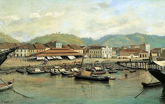 Português Banca De Peixe E Mercado Das Canoas — Benedito Calixto