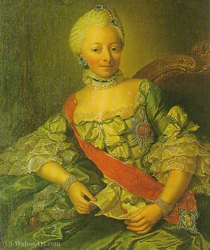 Louise Friderike Of Württemberg — Georg David Matthieu