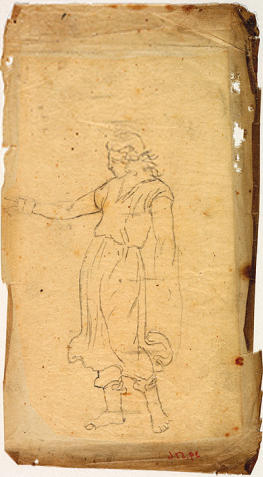 Standing Classical Figure — Томас Коул