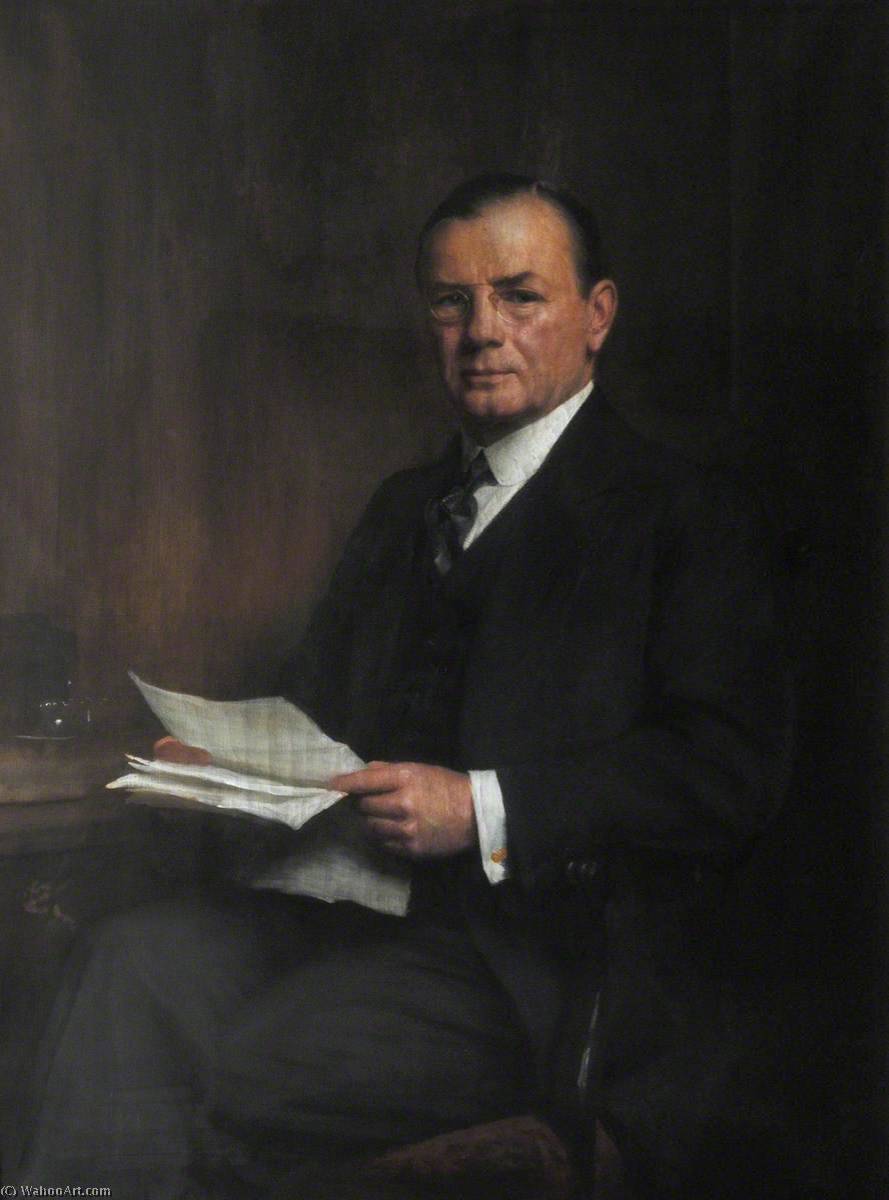 Leopold Charles Maurice Stennet Amery (1873–1955), Ch, Exhibitioner (1892), Honorary Fellow (1946), Secretary Of State For India (1940–1945) — Samuel Luke Fildes