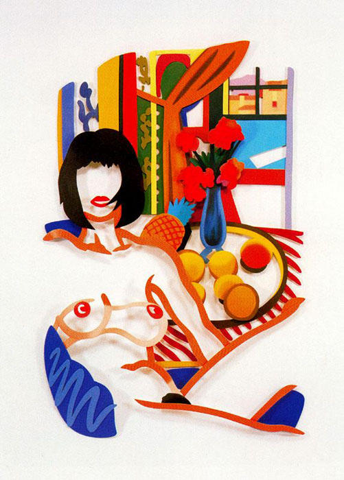 Monica And Matisse, Interior With Phonograph — Том Уэллманн