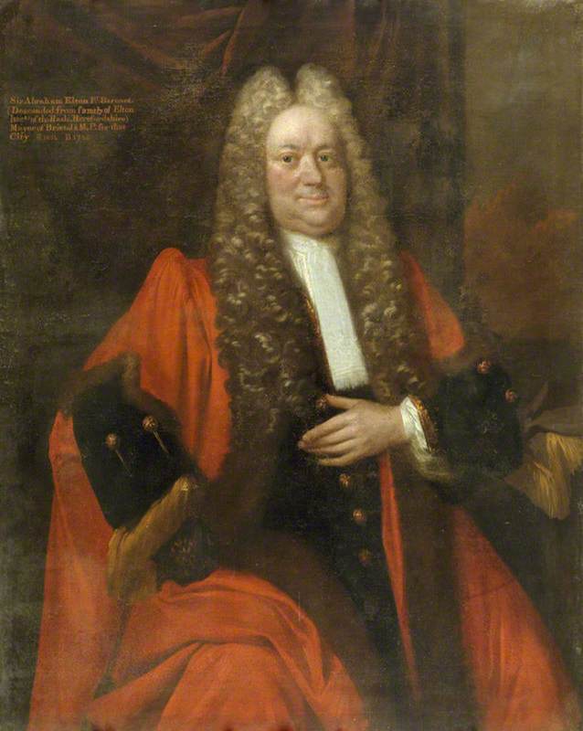 Sir Abraham Elton (1654–1727), 1st Bt, Mp, As Mayor Of Bristol — Johan Van Diest