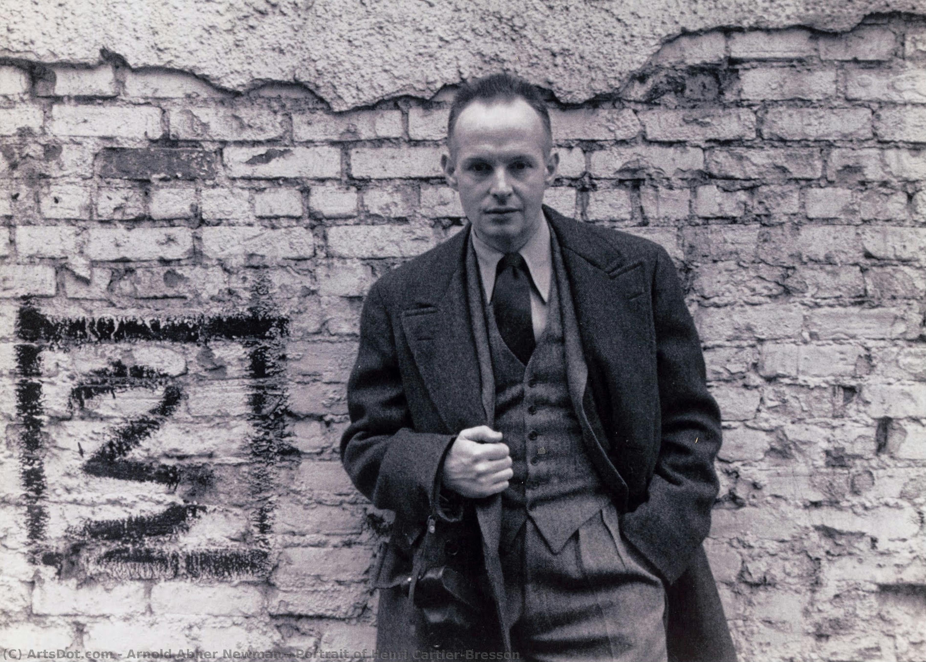 Portrait Of Henri Cartier-bresson — Arnold Newman